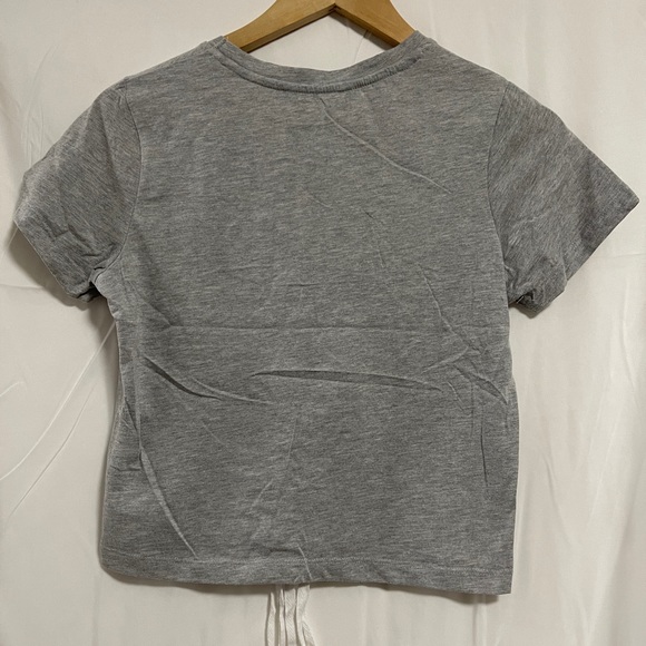 SUPRÉ Grey cropped t shirt - Picture 3 of 4